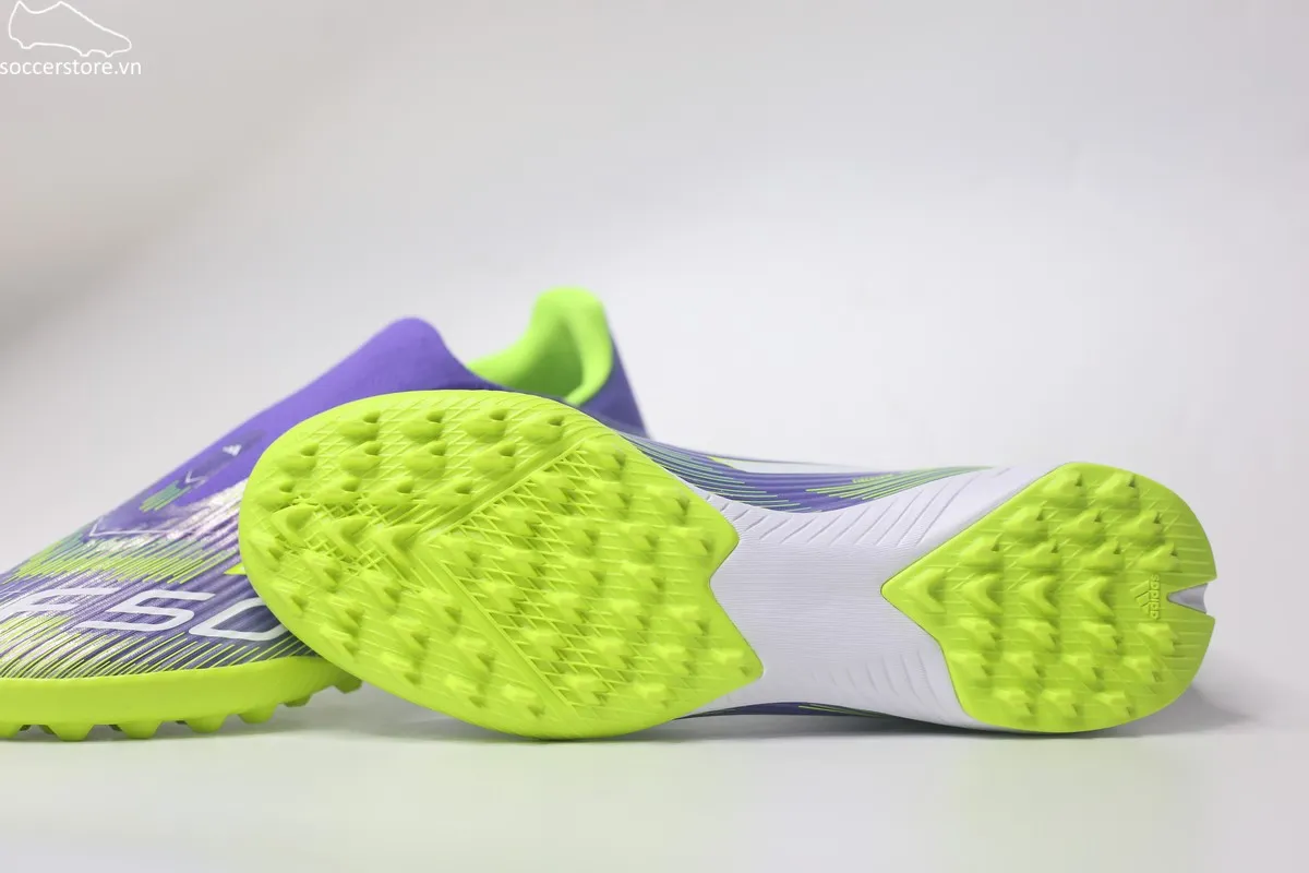 Adidas F50 League TF LL màu tím Radiant Blaze - JH7727