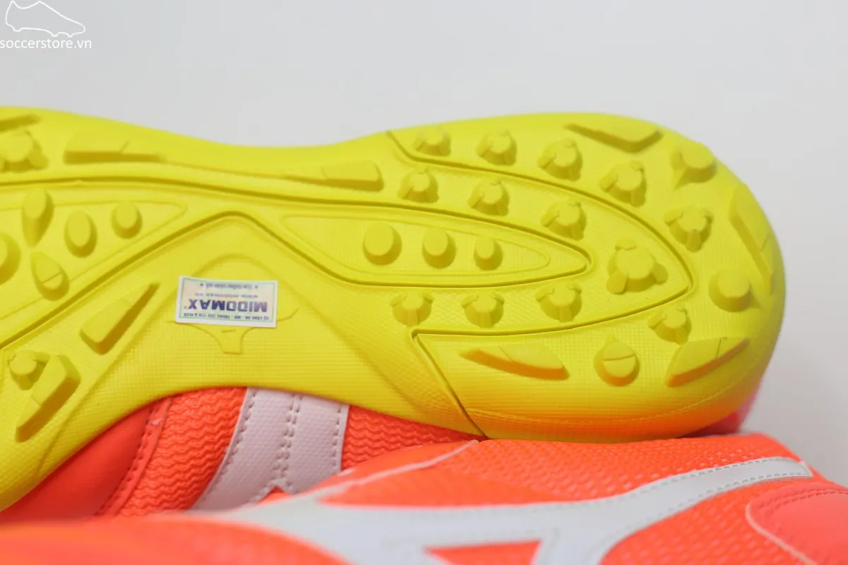 Mizuno Morelia MRL Sala Club TF màu đỏ cam Q1GB230380