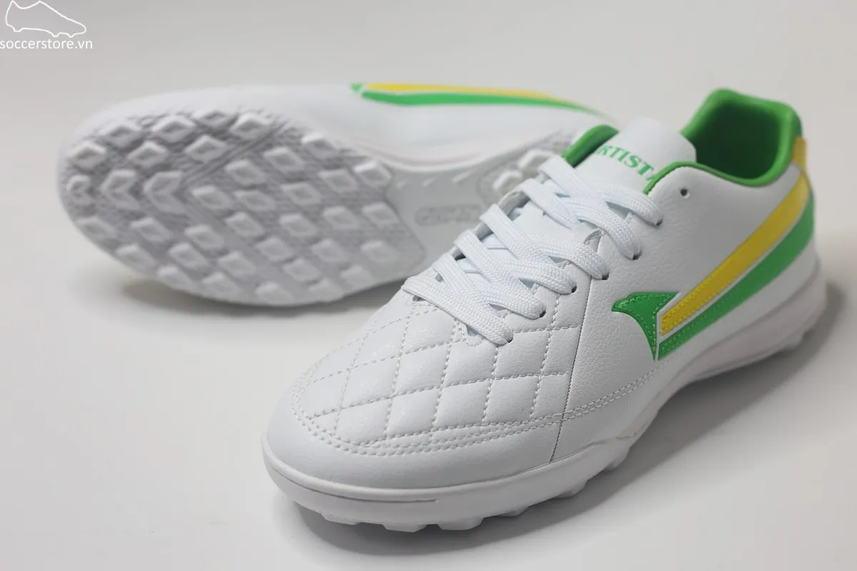 Kamito Artista Pro TF màu trắng/ xanh green KMTF240356
