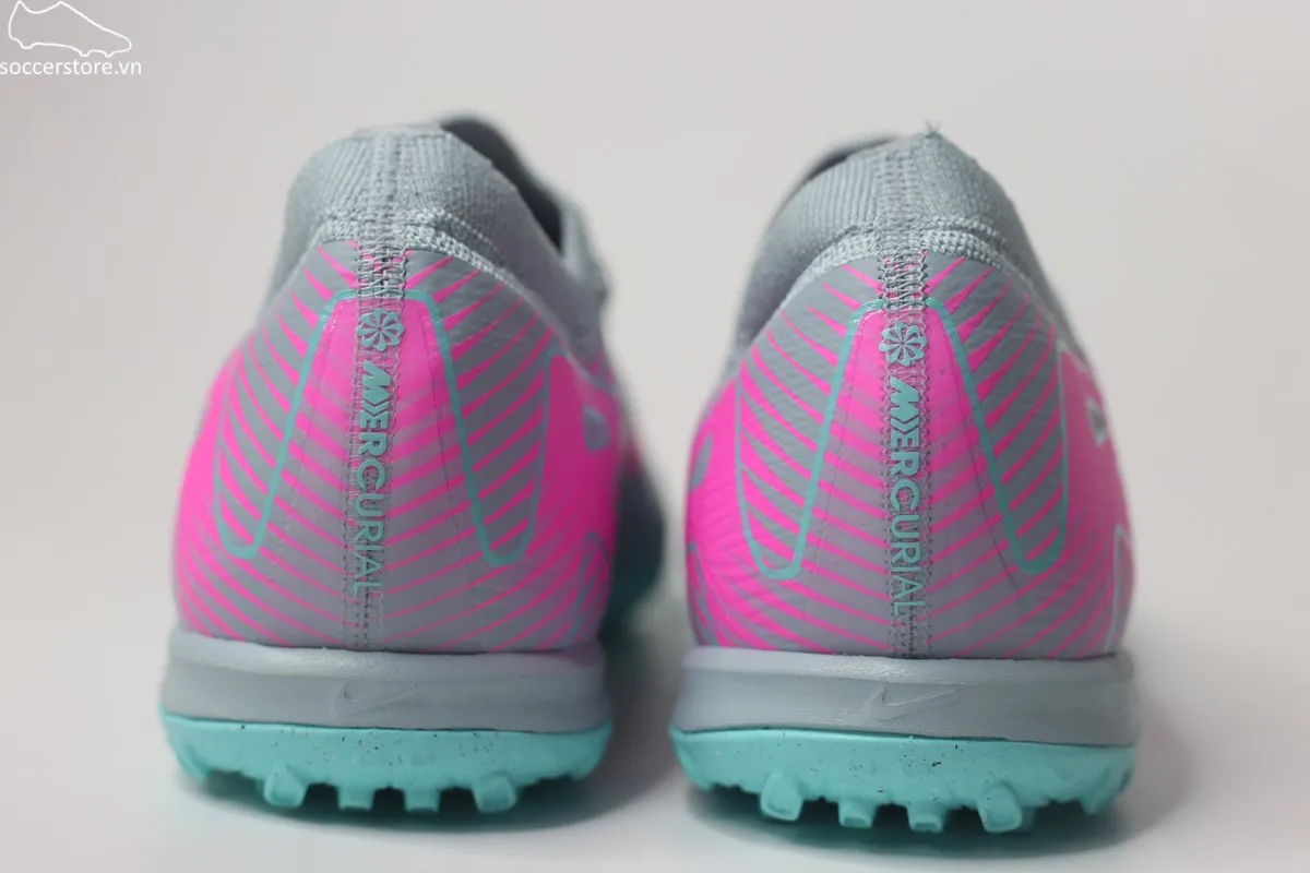 Nike Mercurial Vapor 16 Pro TF Air Zoom Refresh pack màu xám xanh FQ8687-301