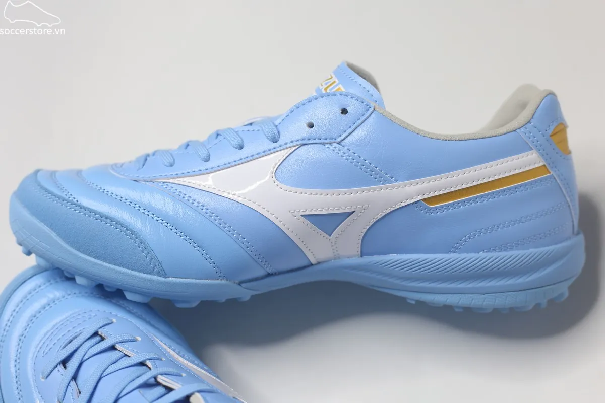 Mizuno Morelia Sala Elite AS TF Unity Sky- Sky Blue/ White Q1GB261225