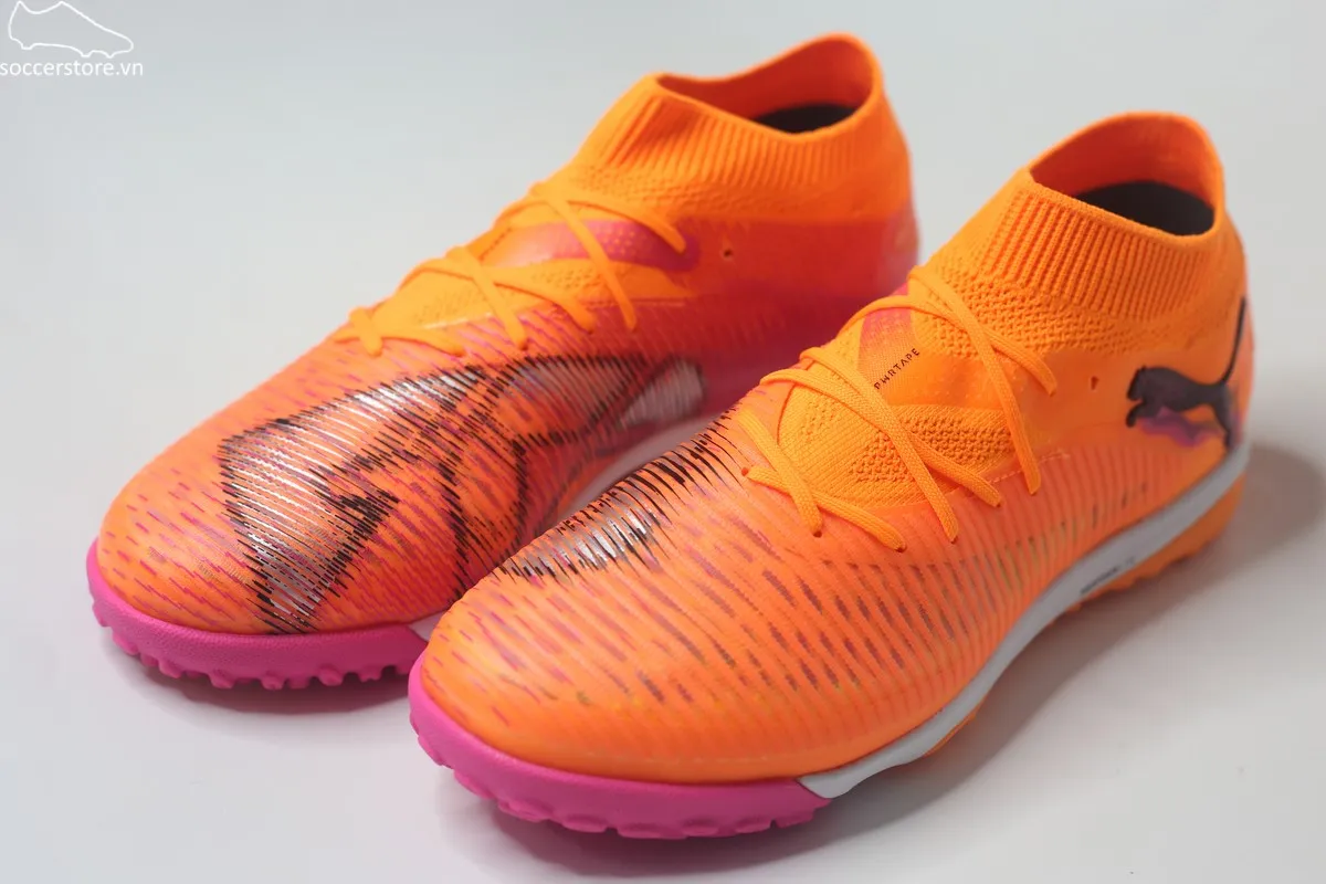 Puma Future 8 Pro Cage TF đỏ lửa Hot Pursuit - 108592-03