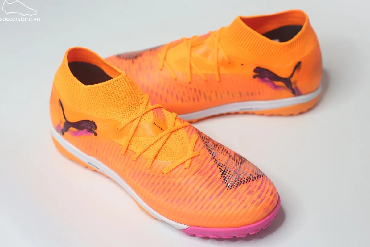 Puma Future 8 Pro Cage TF đỏ lửa Hot Pursuit - 108592-03