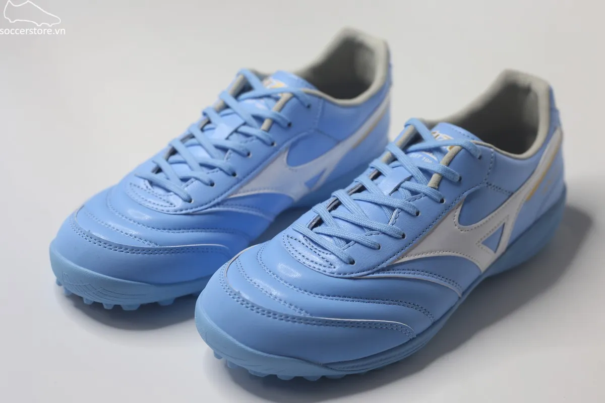 Mizuno Morelia Sala Pro AS TF- Sky Blue/ White Q1GB261325