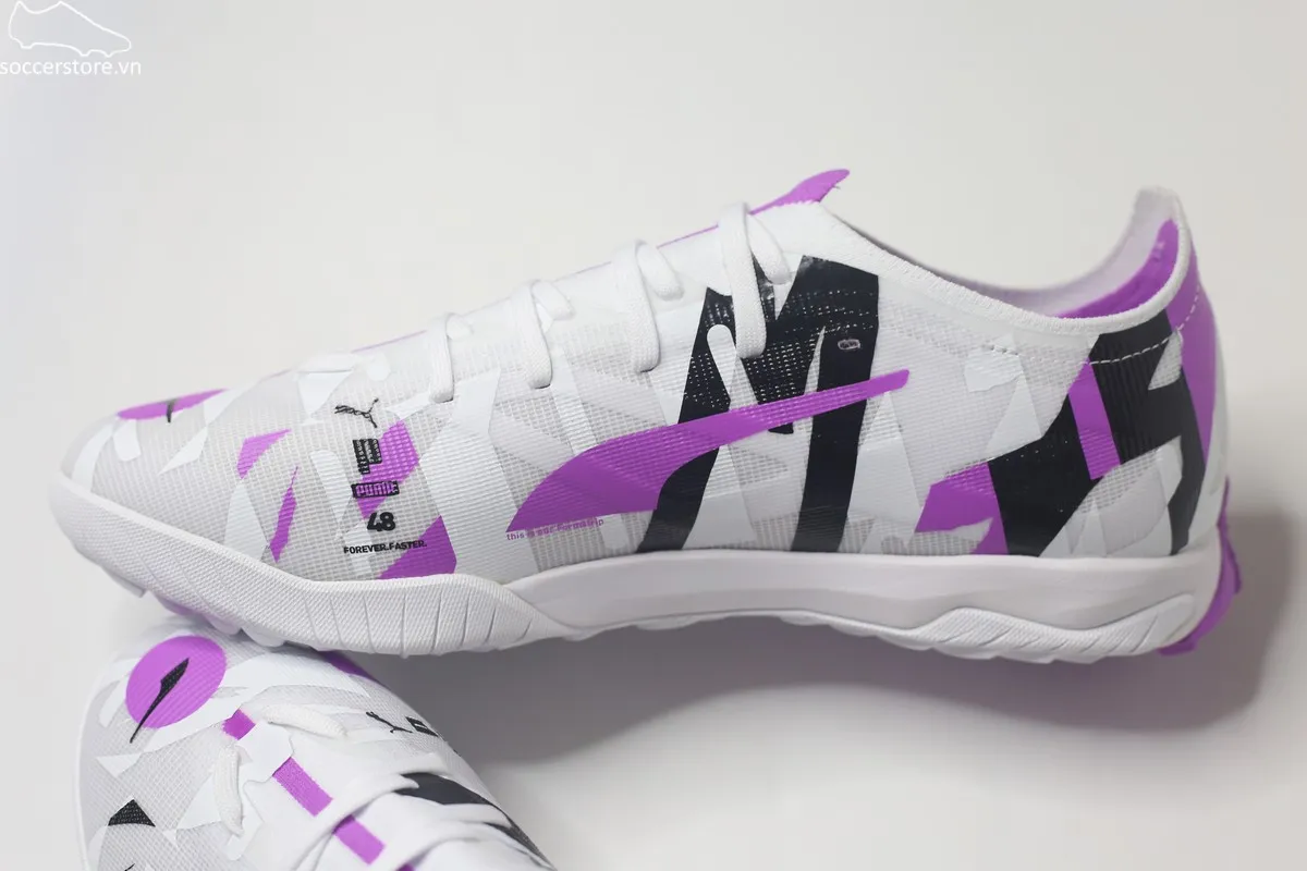 Puma Ultra 5 Match TT trắng đa sắc 108448 01