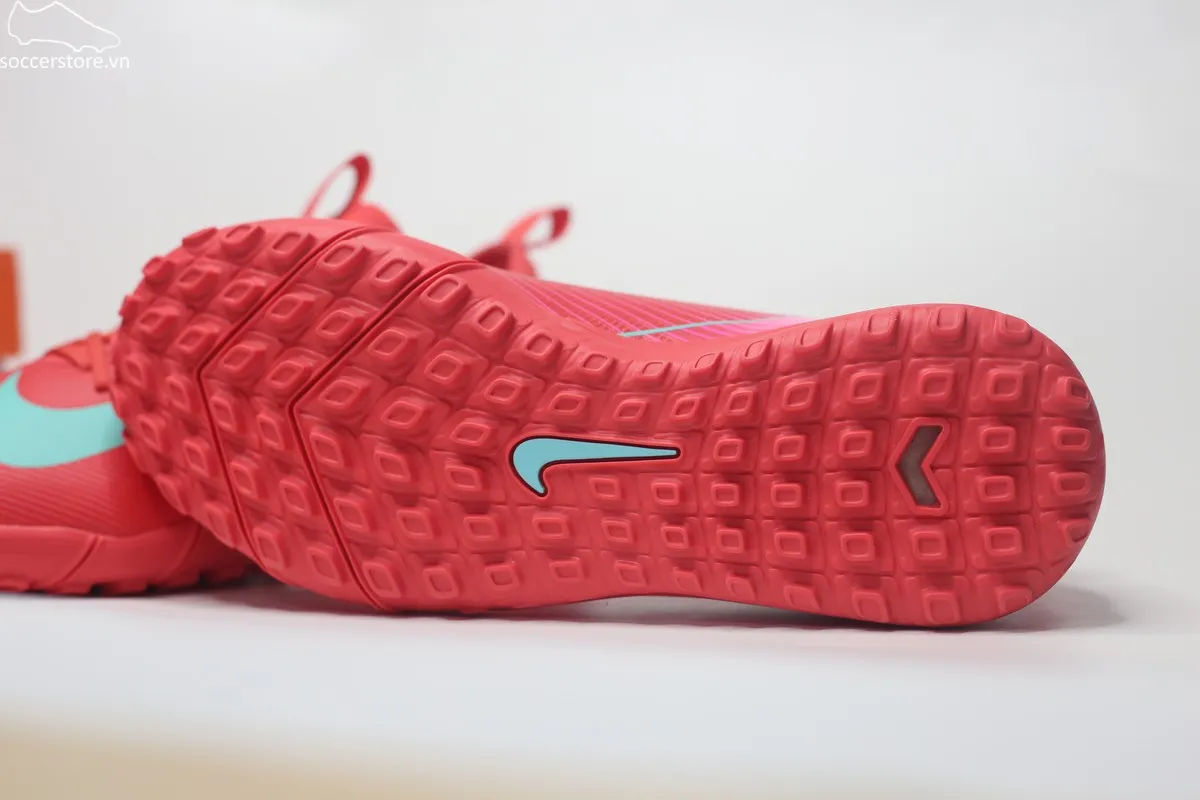 Nike Mercurial Vapor 16 Academy TF Jr đỏ than hồng FQ8284-800