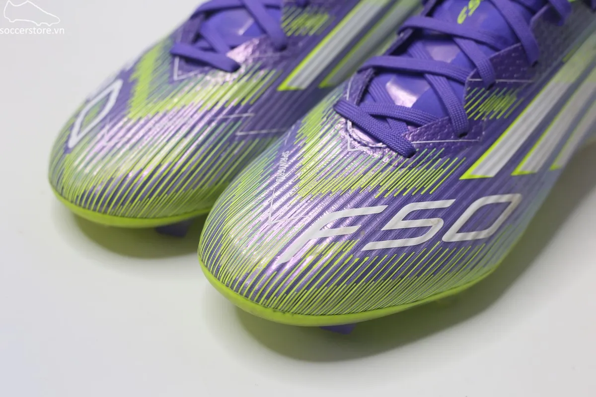 Adidas F50 League FG/MG màu tím JI0003 mới 98%