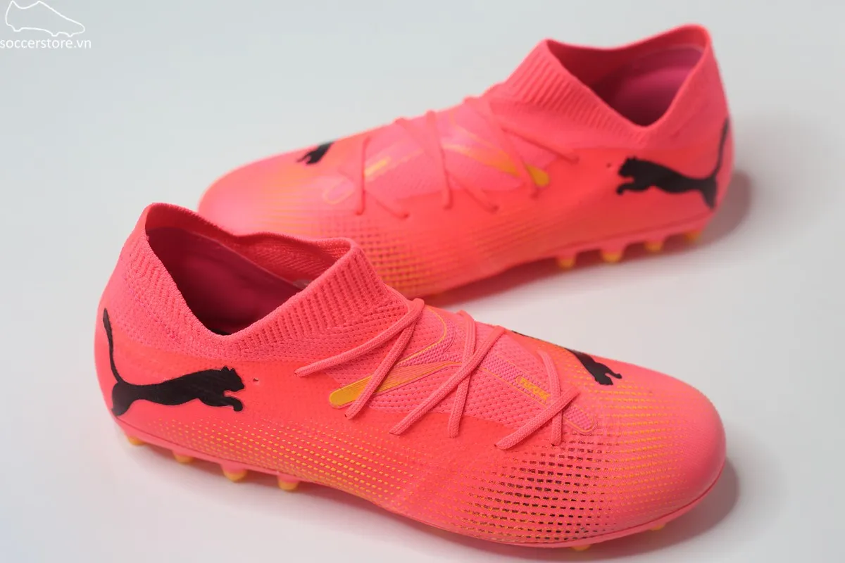Puma Future 7 Match MG Jr màu đỏ cam 107730-03