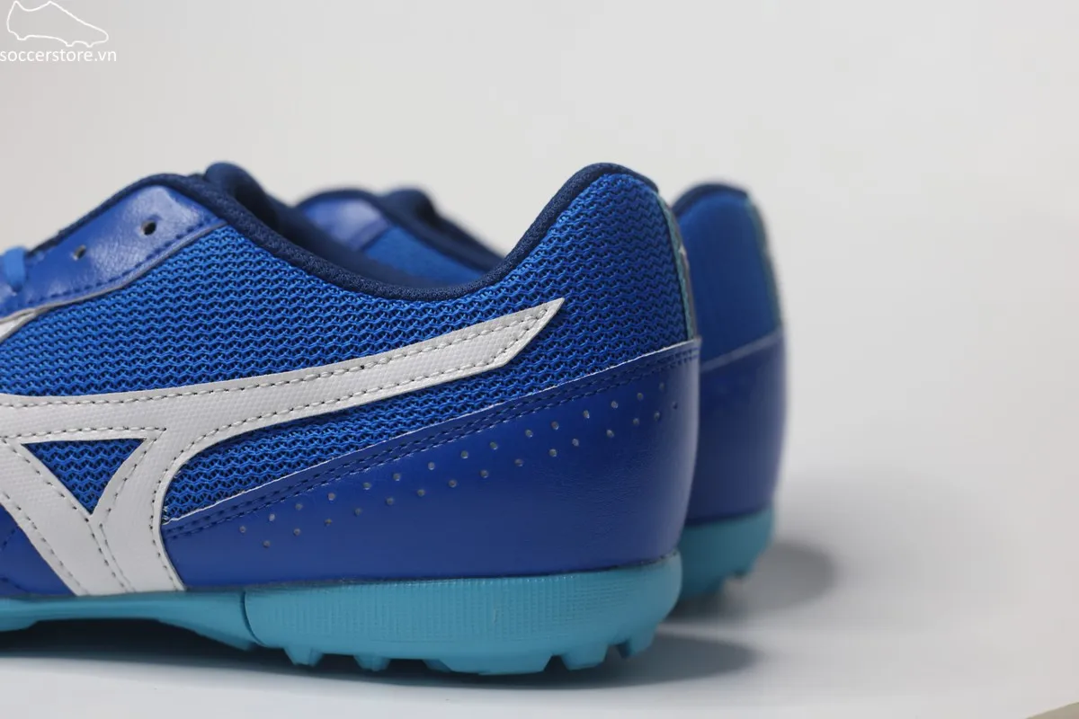 Mizuno Morelia Sala Club TF màu xanh trắng Q1GB241603