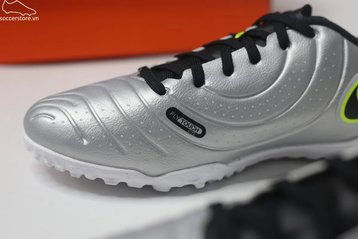 Nike Tiempo Legend 10 Academy TF Mad Voltage pack màu bạc DV4342-001