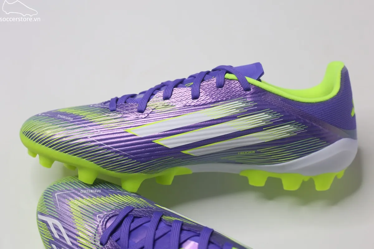 Adidas F50 League AG 2G/3G màu tím - Radiant Blaze- JH7740
