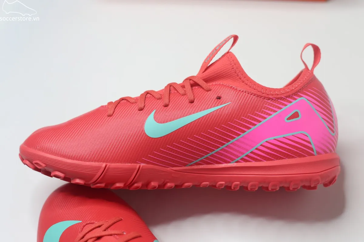 Nike Mercurial Vapor 16 Academy TF Jr đỏ than hồng FQ8284-800