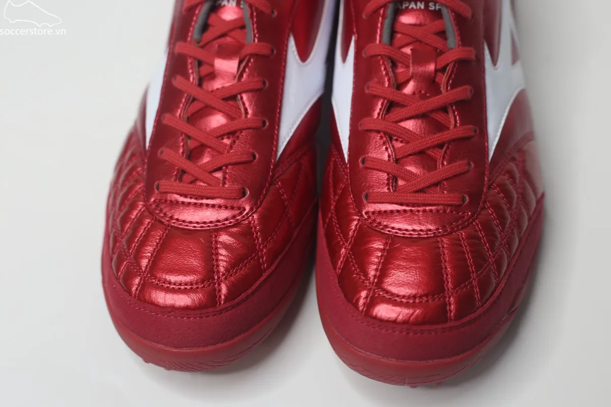 Mizuno Morelia Sala Japan TF Red Ruby màu đỏ Made In Japan Q1GB250260