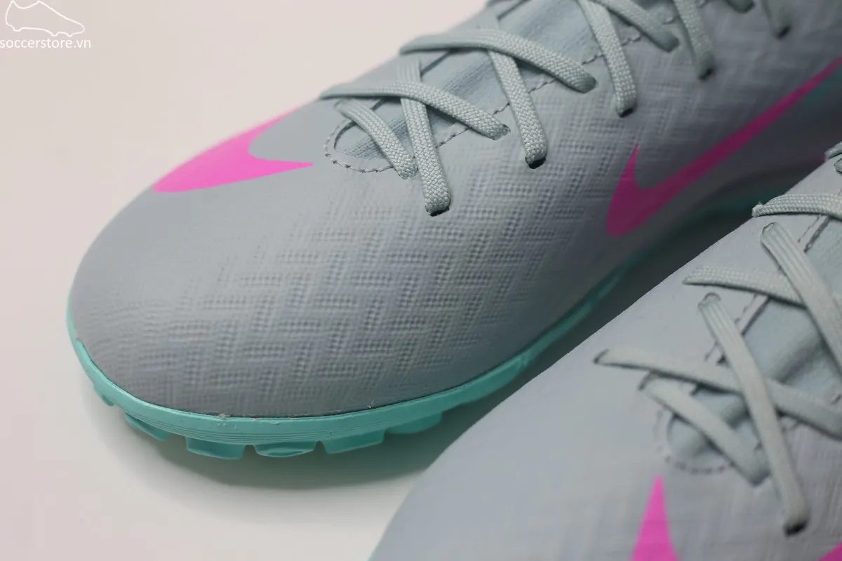 Nike Mercurial Superfly 10 Academy TF Air Zoom- Prism pack màu xanh xám FQ8331-301