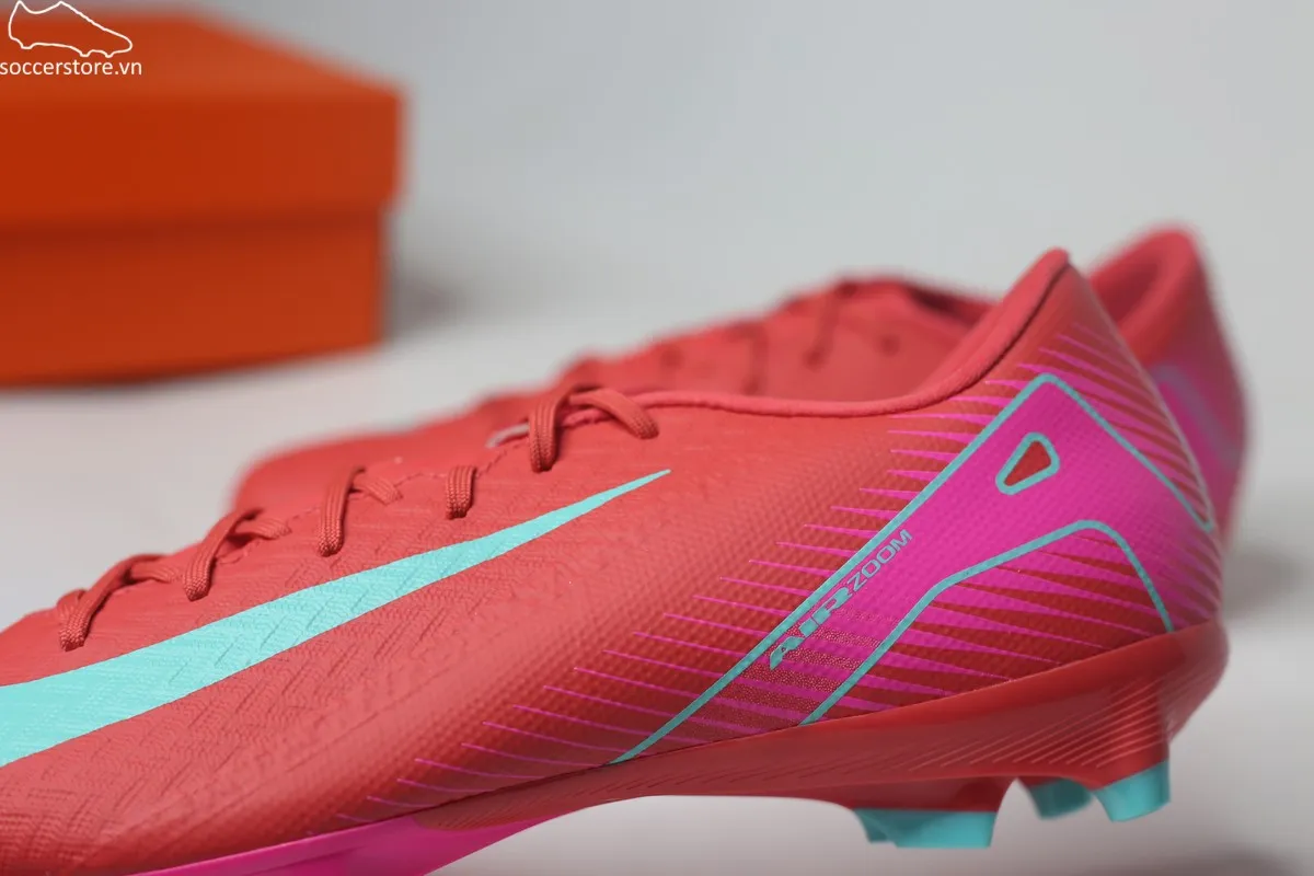 Nike Mercurial Vapor 16 Academy MG / FG Air Zoom- Mad Energy màu đỏ than hồng FQ8374-800