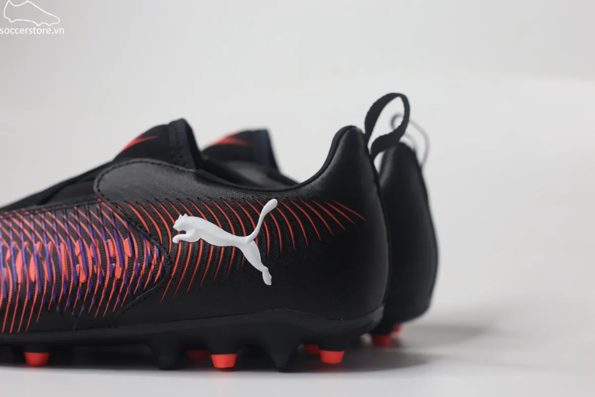 Puma Future 8 Match MG LL Jr màu sọc đen đỏ 108390-01