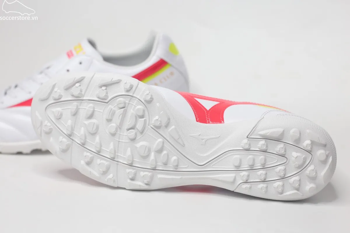Mizuno Morelia 2 Club TF màu trắng đỏ xanh P1GD231664