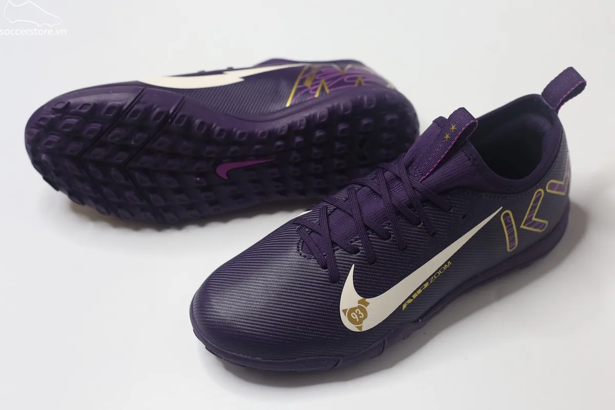 Nike Mercurial Vapor 16 Academy TF Jr Kylian Mbappé màu tím FQ8285-500