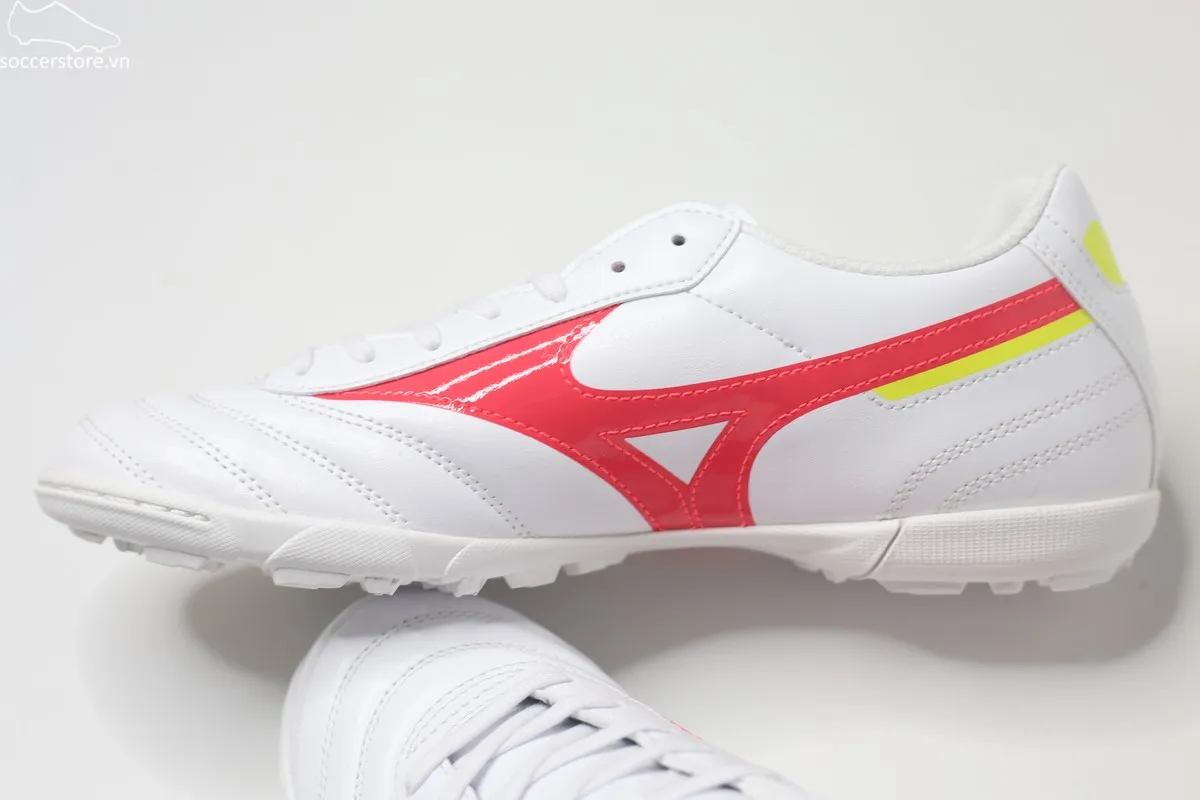 Mizuno Morelia 2 Club TF màu trắng đỏ xanh P1GD231664