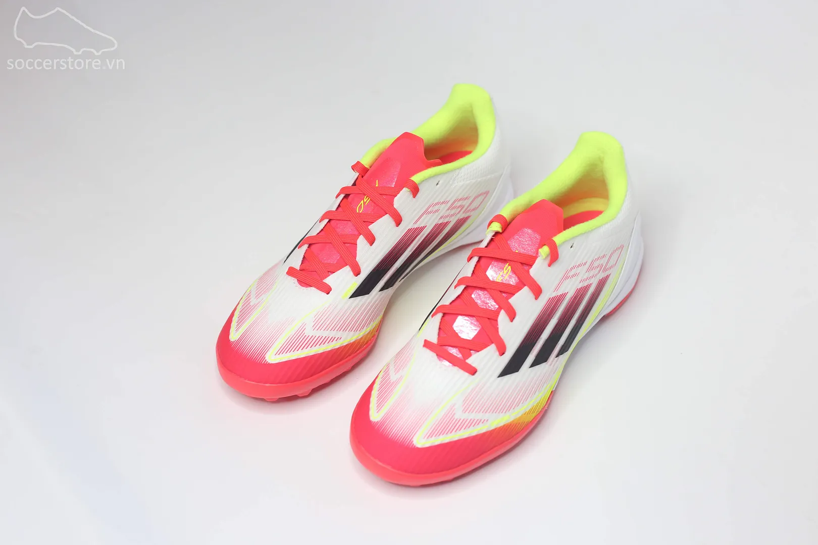 Adidas F50 League TF- Pure Victory pack màu trắng đỏ IE1231