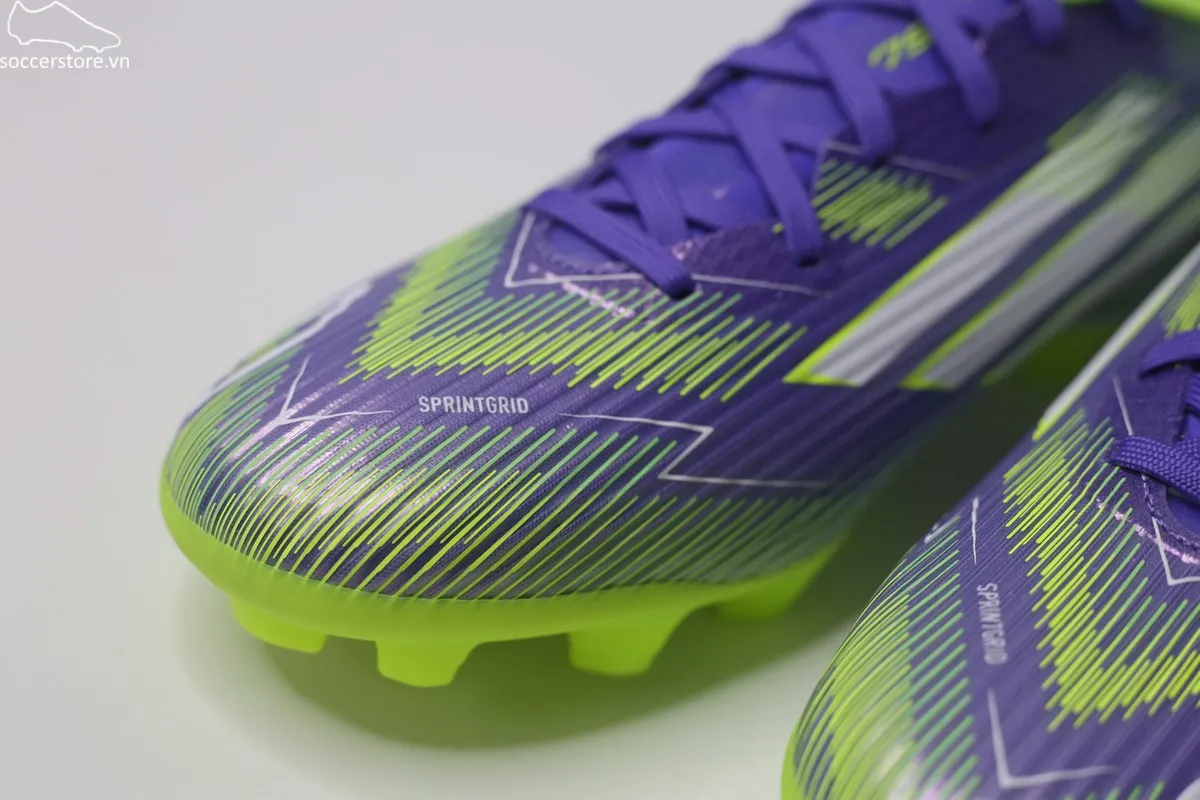 Adidas F50 League AG 2G/3G màu tím - Radiant Blaze- JH7740