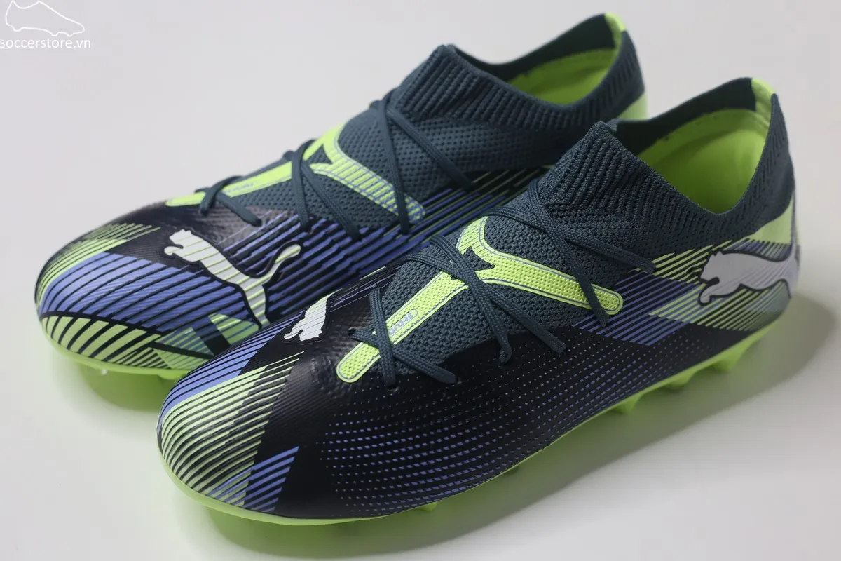 Puma Future 7 Match MG Jr màu xanh táo/ xám 107946-03
