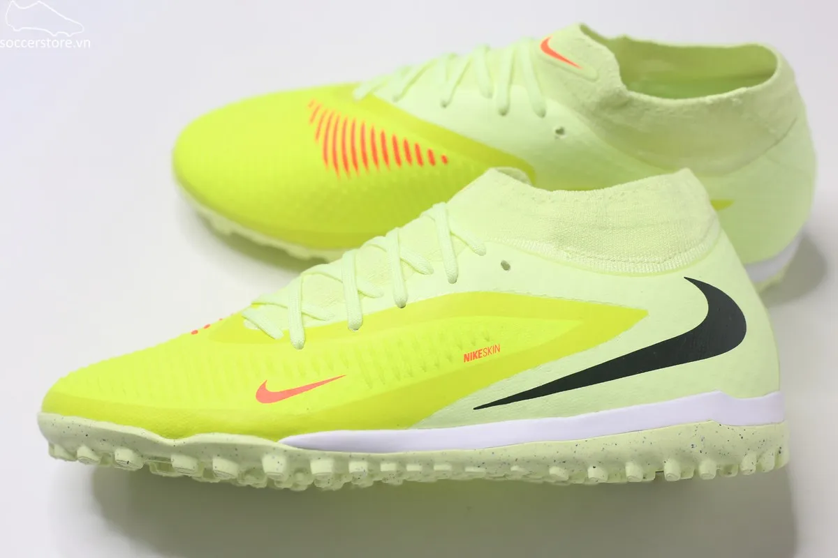 Nike Phantom 6 Academy TF High - Max Voltage - lá chanh HQ2277-800