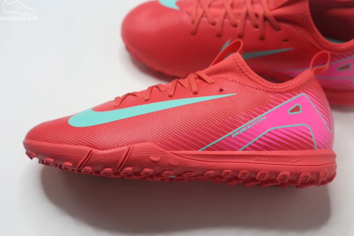 Nike Mercurial Vapor 16 Academy TF Jr đỏ than hồng FQ8284-800