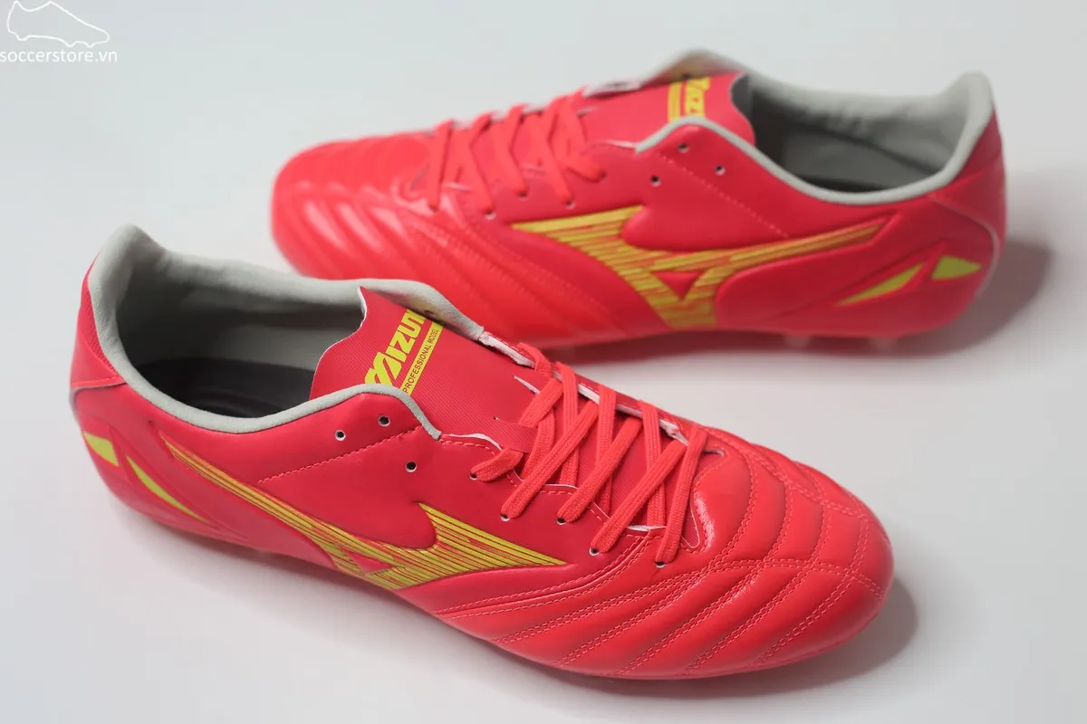 Mizuno Morelia Neo IV Pro AG đỏ vàng P1GA233564