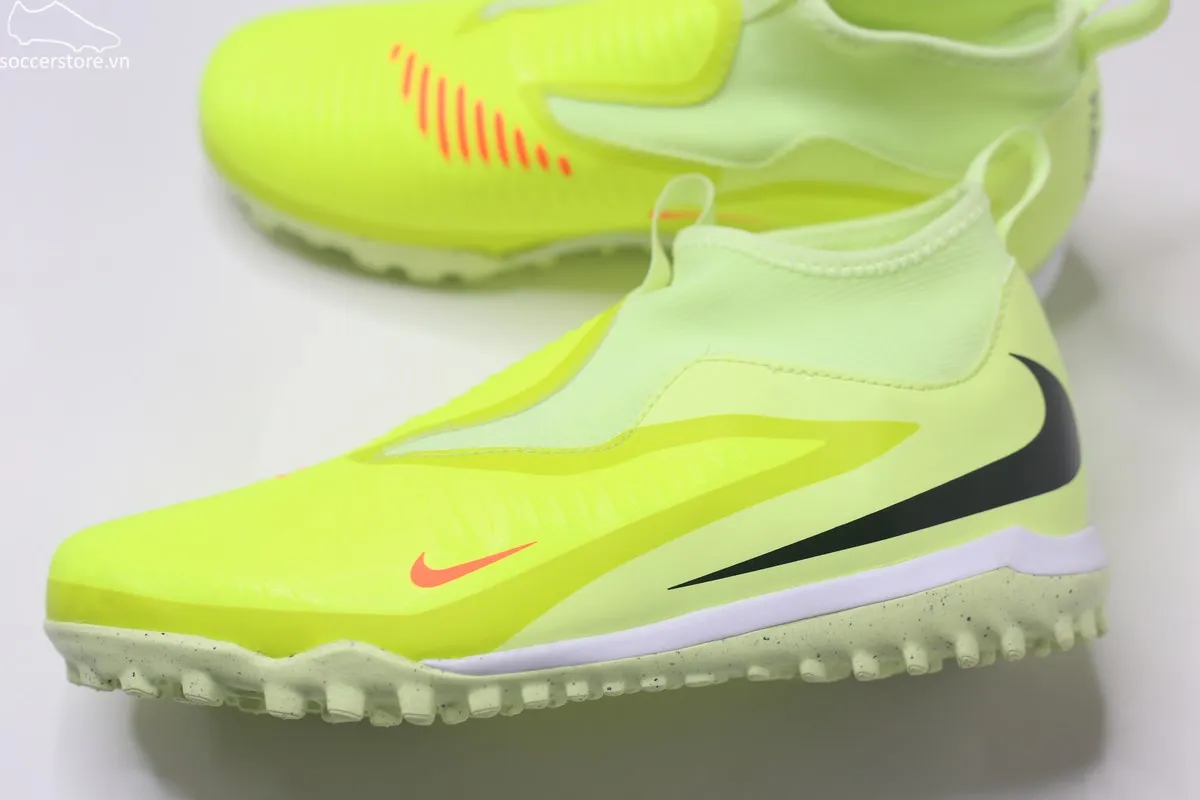 Nike Phantom 6 Academy TF high Jr lá chanh HQ2049-800
