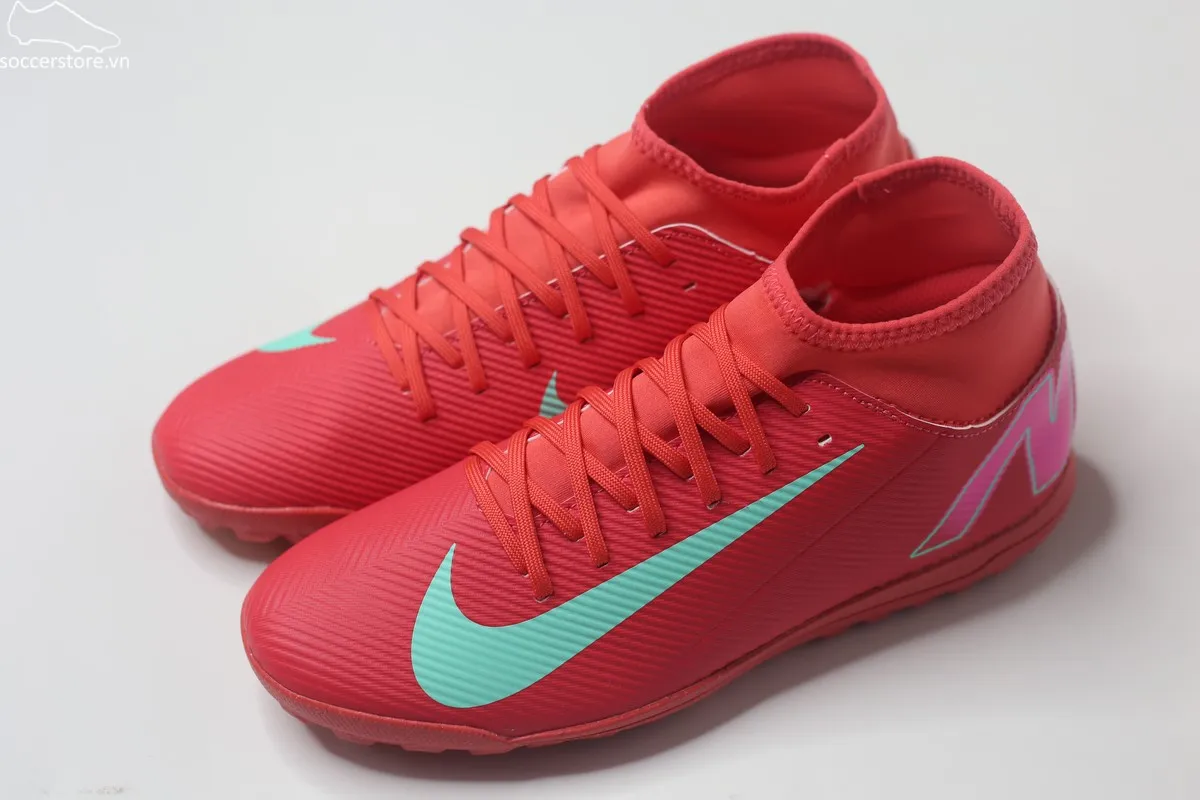 Nike Mercurial Superfly 10 Club TF- Prism pack màu đỏ than FQ8317-800