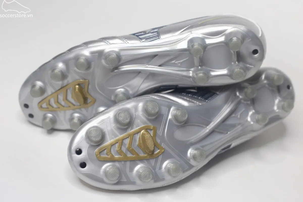 Mizuno Morelia Neo IV Pro FG màu bạc P1GA253404