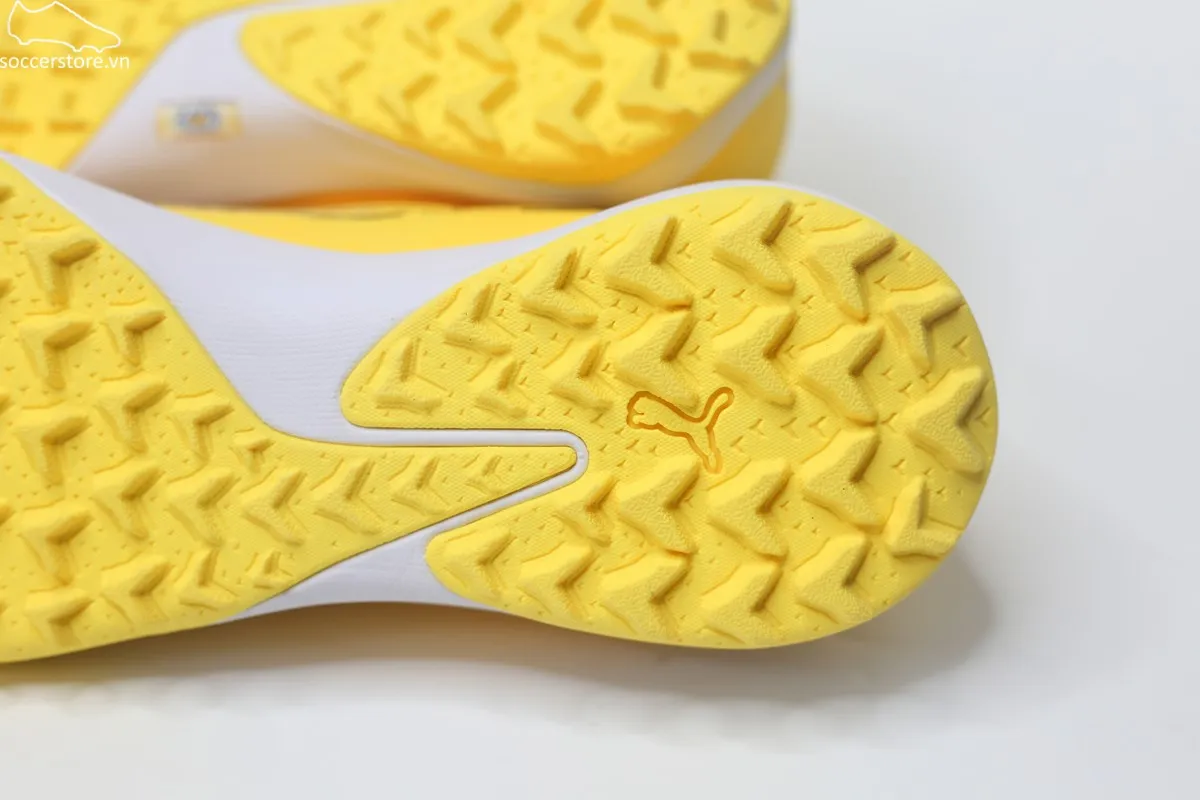 Puma Ultra Ultimate Cage TF màu vàng trắng 107502-04