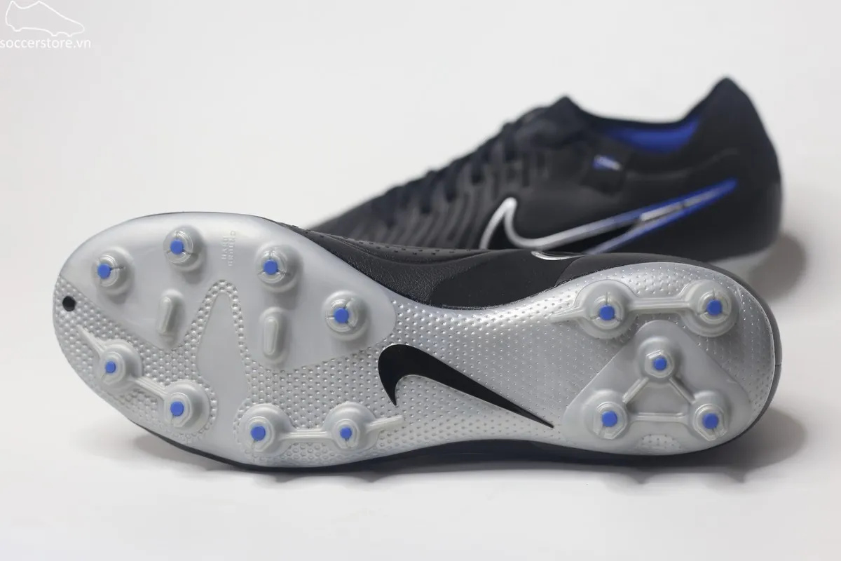 Nike Tiempo 10 Legend Pro HG/AG màu đen bạc DV4332-040
