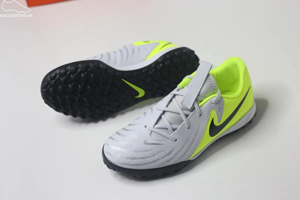 Nike Phantom GX 2 Academy TF Junior màu xám- vàng chuối FJ2608-003