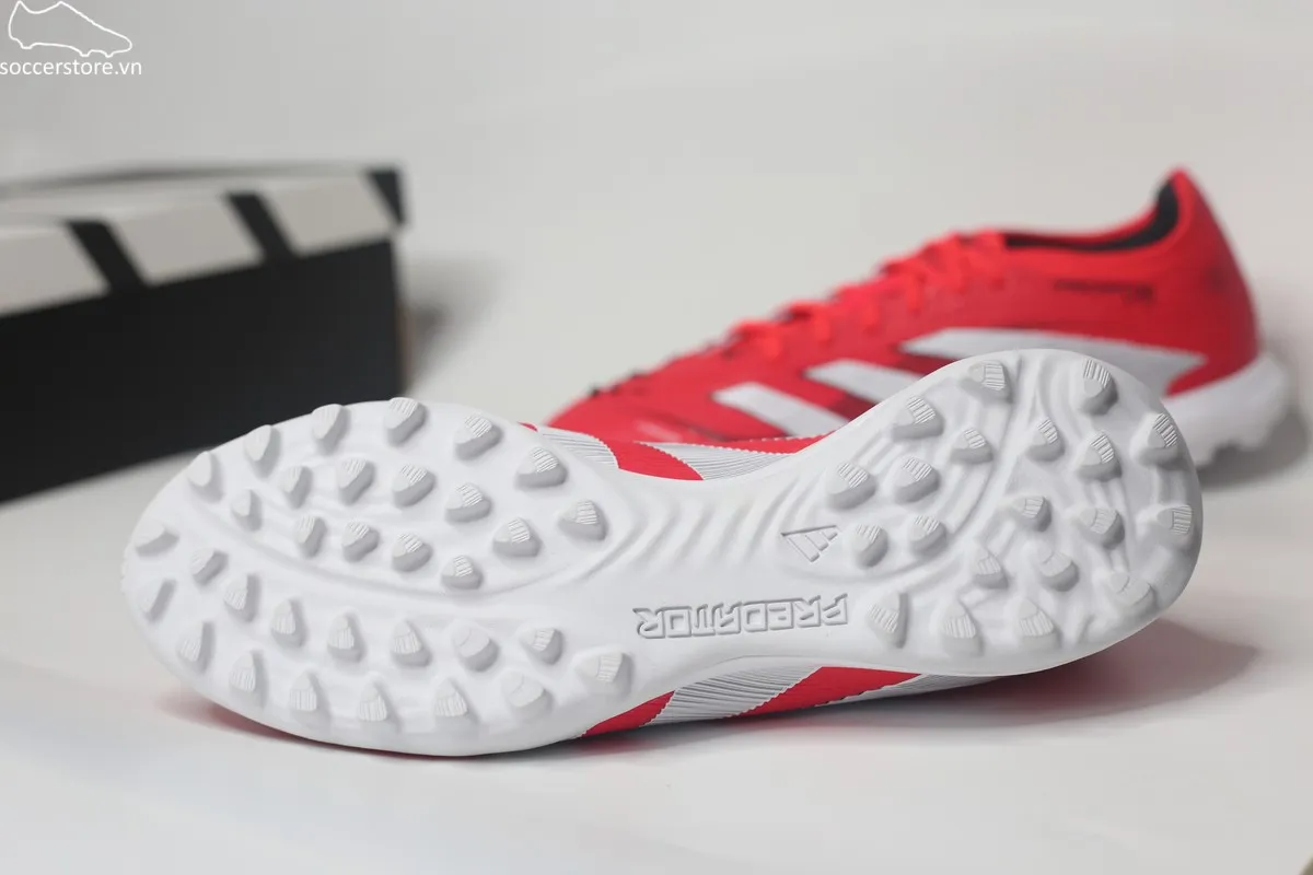 Giày đá bóng Adidas Predator Pro TF- Pure Victory màu đỏ trắng ID3764
