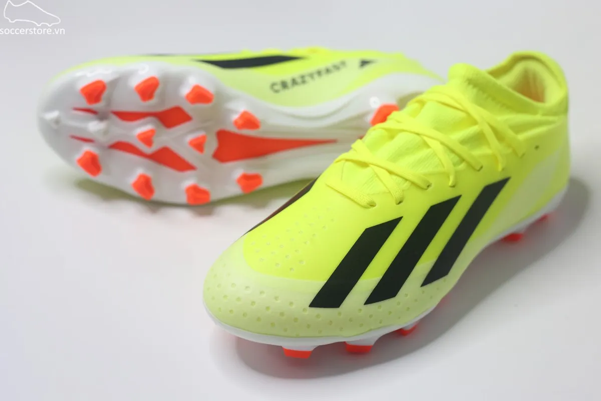 Mới 100% - Adidas X Crazyfast League MG màu xanh chuối IF0696