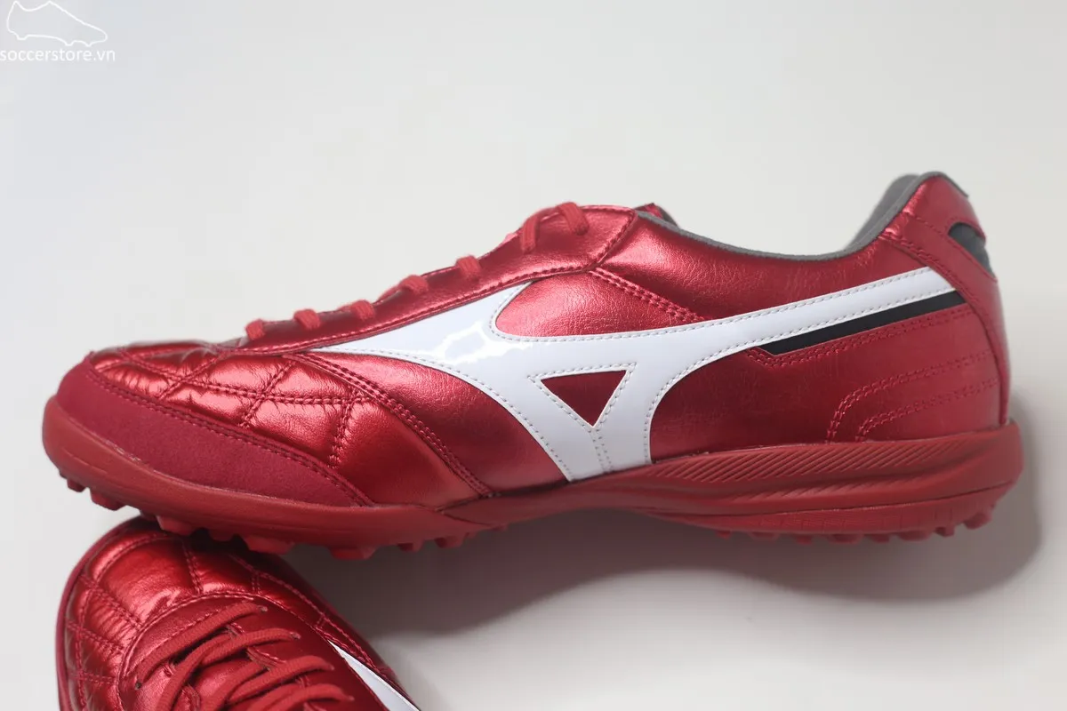 Mizuno Morelia Sala Japan TF Red Ruby màu đỏ Made In Japan Q1GB250260