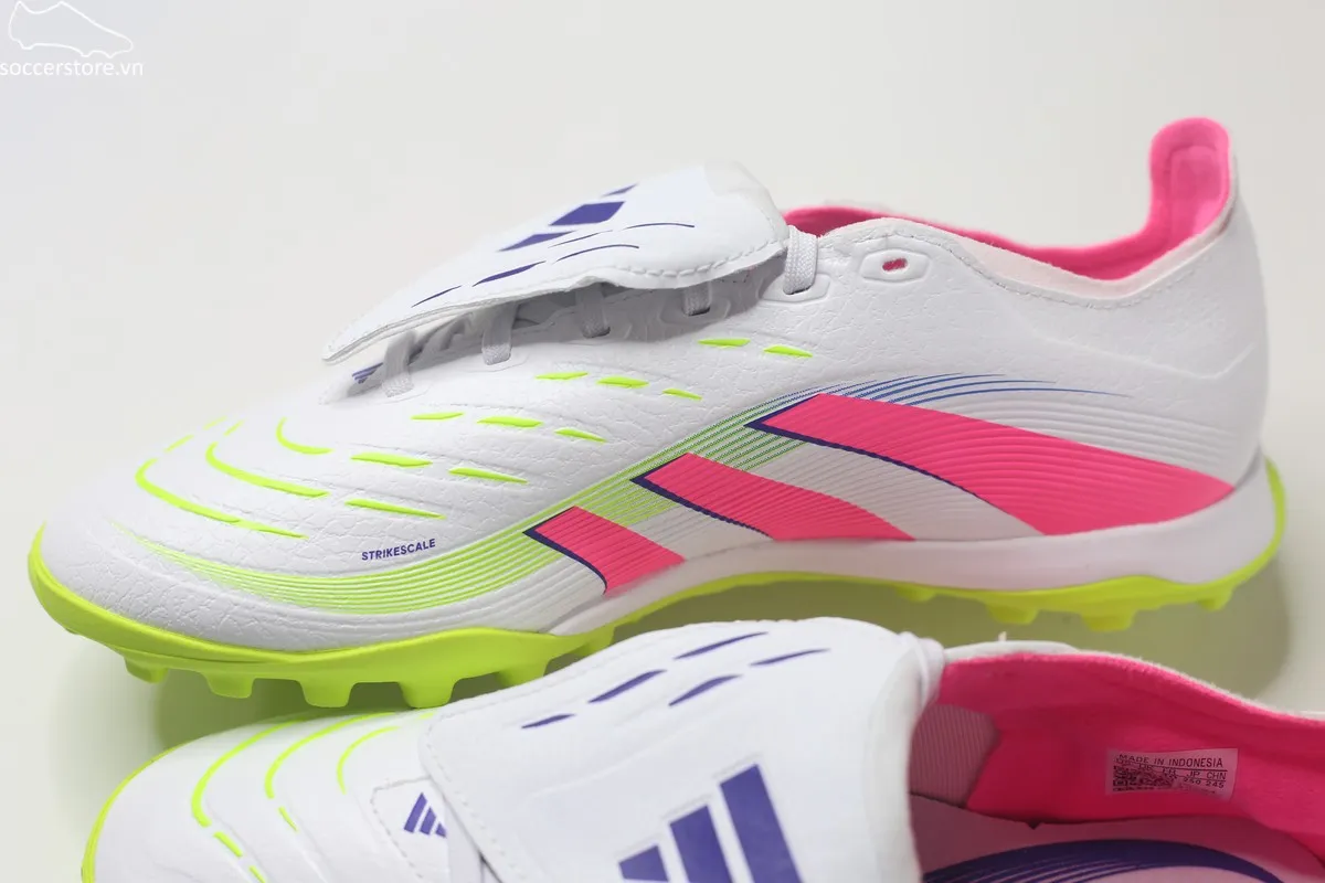 Adidas Predator League TF FT- Celestial Victory màu trắng hồng JS0385