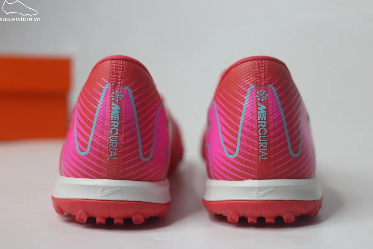 Nike Mercurial Vapor 16 Academy TF Air Zoom Mad Energy màu đỏ than hồng FQ8449-800