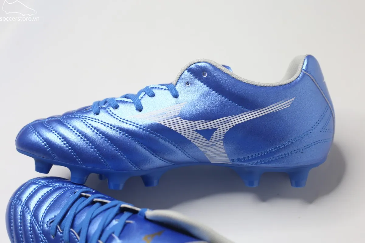 Mizuno Monarcida Neo 3 Select FG màu xanh trắng P1GA242527