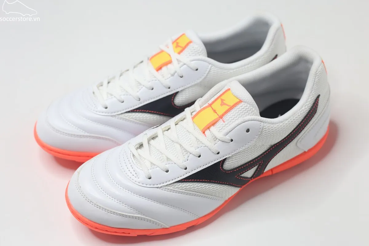 Mizuno Morelia Sala Club TF màu trắng đen đỏ Q1GB230381