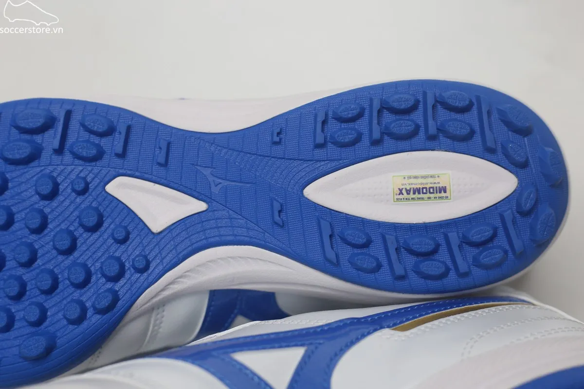 Mizuno Morelia Sala Elite TF màu trắng xanh Q1GB241225
