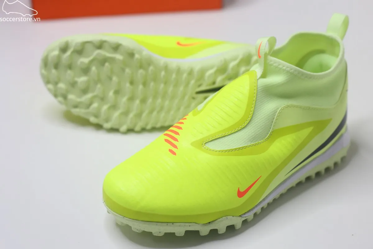 Nike Phantom 6 Academy TF high Jr lá chanh HQ2049-800