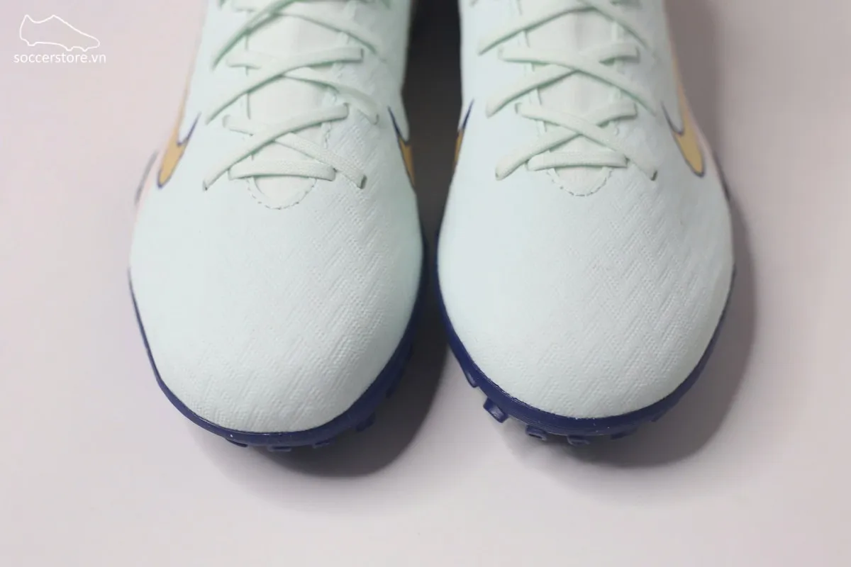 Nike Mercurial Superfly 10 Academy TF Air Zoom MDS 009 màu xanh trắng đồng FZ1382-300
