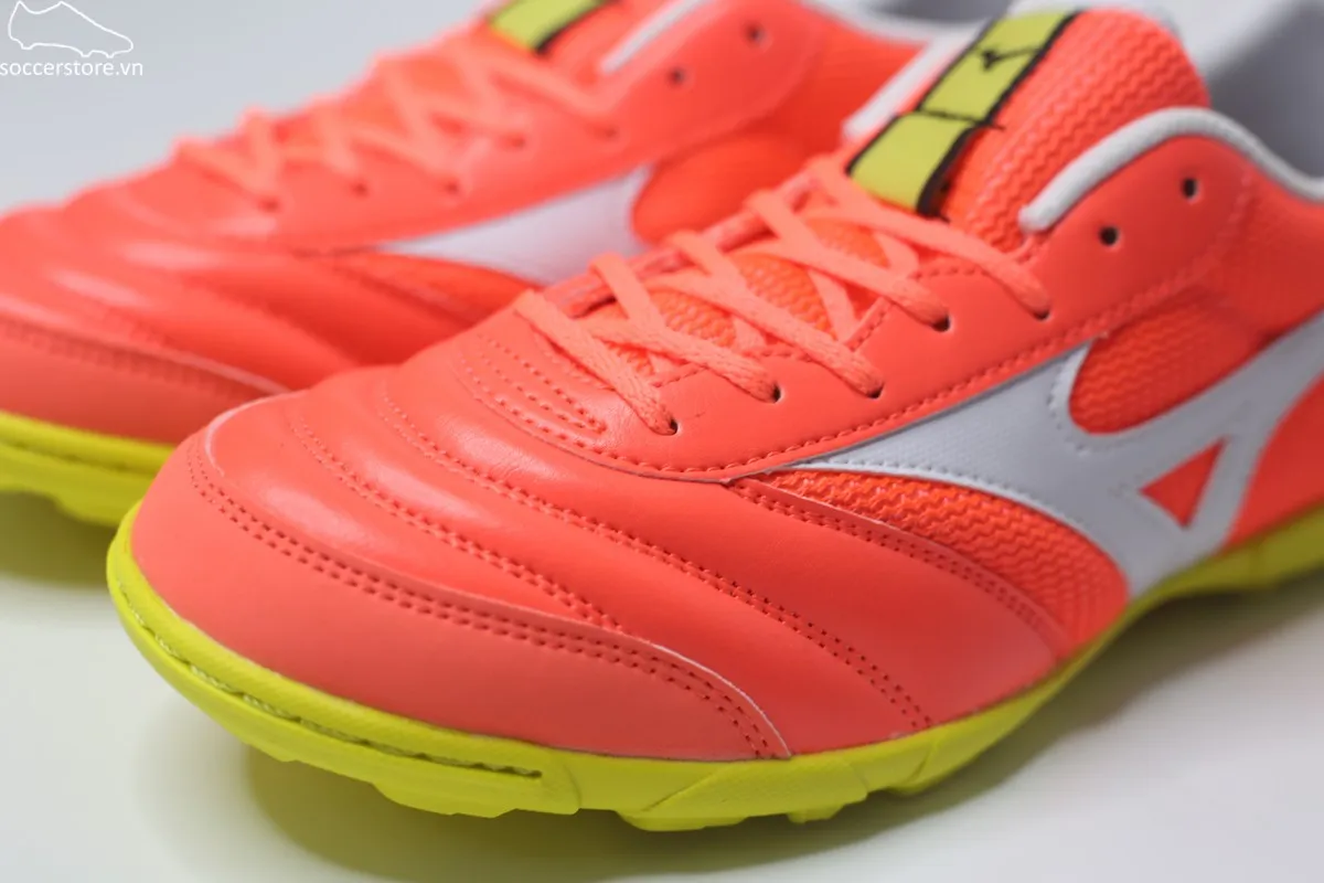 Mizuno Morelia MRL Sala Club TF màu đỏ cam Q1GB230380