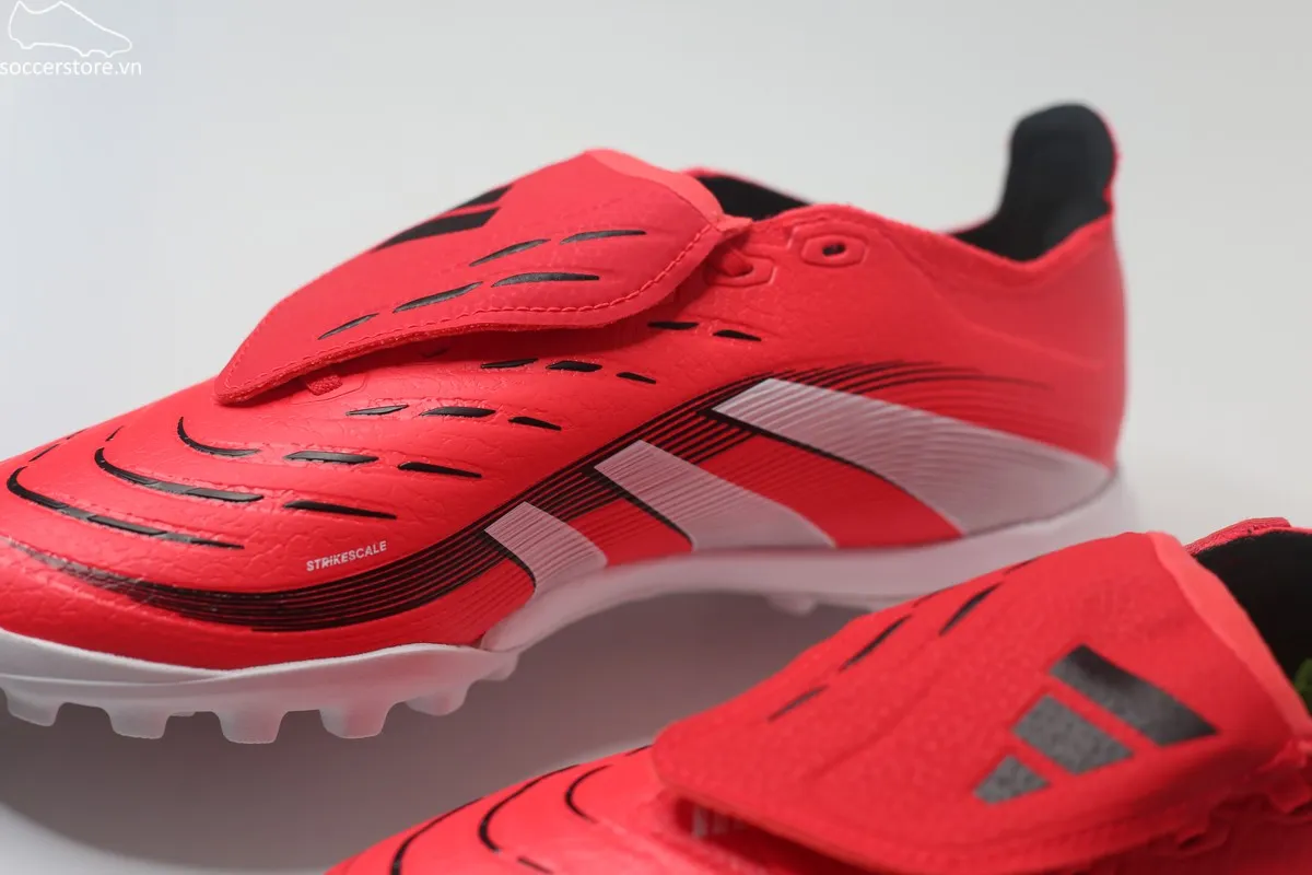 Adidas Predator League FT TF- Pure Victory màu đỏ trắng JS0384