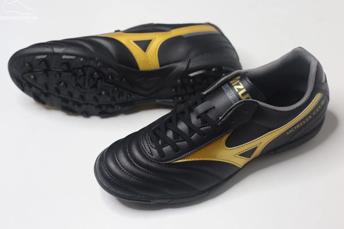 Mizuno Morelia 2 Club TF đen đồng P1GD231650