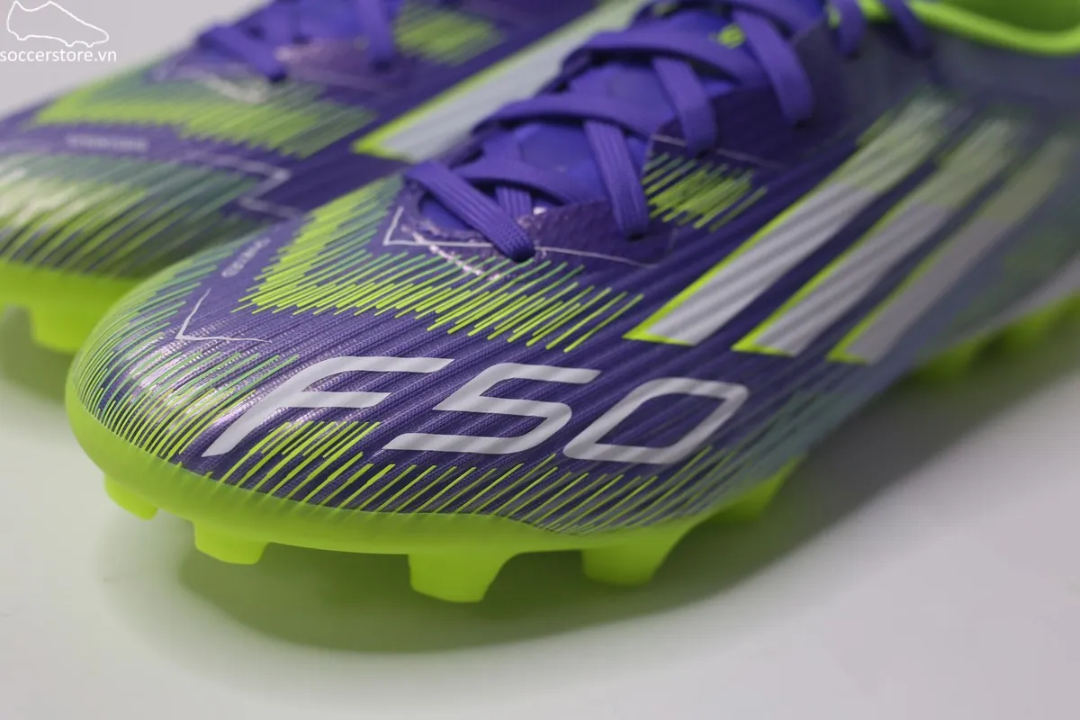 Adidas F50 League AG 2G/3G màu tím - Radiant Blaze- JH7740