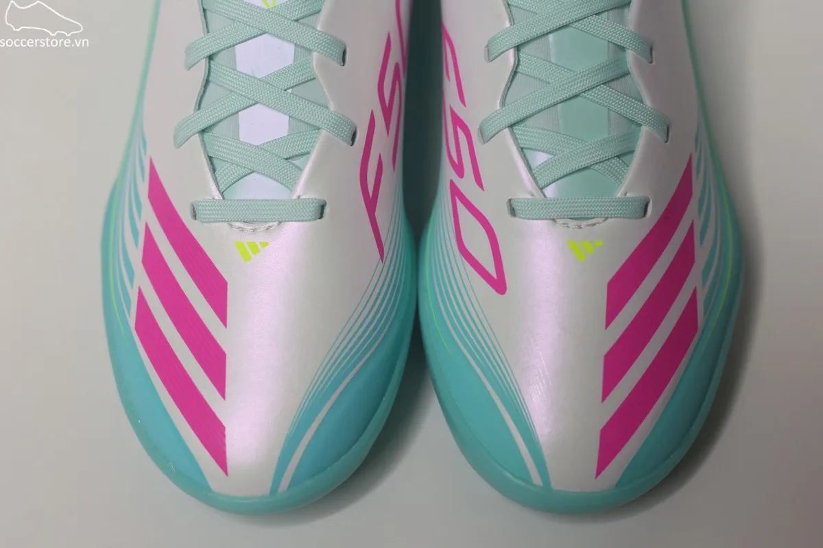 Adidas F50 League TF Messi xanh ngọc JQ0937